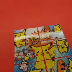 Topps English Pokemon TV Card Series 3 Puzzle Complete Set of 6 Pikachu - Image 2