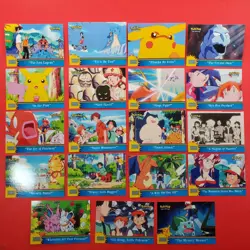 Topps English Pokemon TV Card Series 3 Orange Islands OR Complete Set of 19 - Image 1