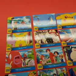 Topps English Pokemon TV Card Series 3 Orange Islands OR Complete Set of 19 - Image 3