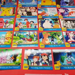 Topps English Pokemon TV Card Series 3 Orange Islands OR Complete Set of 19 - Image 5