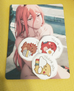 Power Chainsaw Man Anime Waifu Goddess Card - Image 2