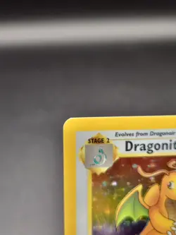 Pokemon TCG Fossil Dragonite Unlimited Holo LP/MP Card 4/62 English WOTC 1999 - Image 3