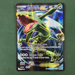 Rayquaza EX 104/108 Full Art Ultra Rare Roaring Skies 2015 Nintendo Pokemon Card - Image 1