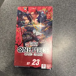 Bandai One Piece Card Game Red Shanks Starter Deck ST-23 English 2024 - Image 1