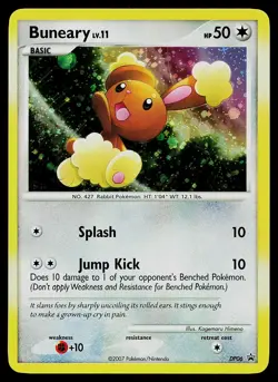 Pokemon Card - Buneary Diamond and Pearl Promos DP06 Holo Promo - Image 1
