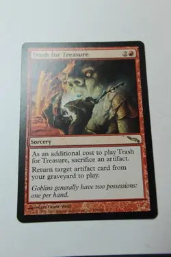 MTG Trash for Treasure x1- -Mirrodin-Lightly Played - Image 1
