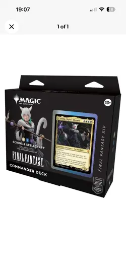 MTG Scions and Spellcraft Final Fantasy Commander Deck - Image 1