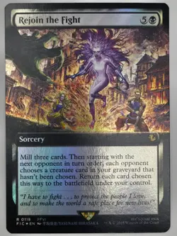 MTG: Final Fantasy - Rejoin the Fight (Extended Art Foil) - Image 1