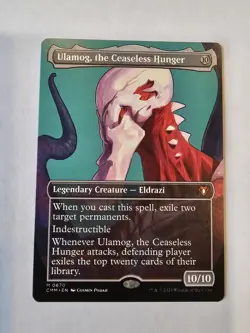 Ulamog, the Ceaseless Hunger (Borderless) Commander Masters Regular - Image 1