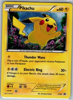 Pikachu (Collector Chest) XY89 Holo XY Promos - Pokemon Card - NM - Image 1