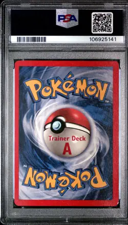 PSA 8 Raticate 40/102 Trainer Deck A Pokemon 1999 - Image 2