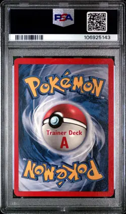 PSA 9 Machoke 34/102 Trainer Deck A Pokemon 1999 - Image 2