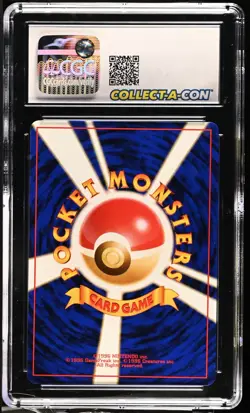 CGC 10 Japanese Voltorb #100 Base Set Pokemon 1996 - Image 2