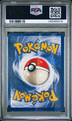 1999 POKEMON FOSSIL #6 HAUNTER-HOLO PSA 1 - Image 2