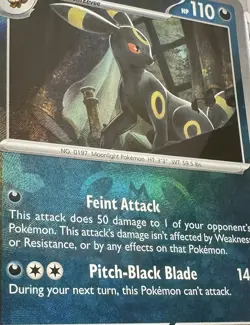 Umbreon 059/108 (Master Ball Pattern) Prismatic Evolution Pokemon PSA 9 - Image 3