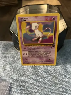 Pokemon TCG Mew Promo #8 Black Star MP - Image 1