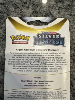 Pokemon TCG - Silver Tempest - Single Pack Blister (Basculin) New! Sealed! - Image 2