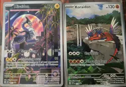 Koraidon 013 & Miraidon 014 SET SVP Black Star Promo Pokemon TCG - Image 1