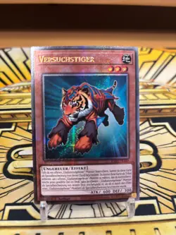 Yugioh Versuchstiger RA03-DE189 Quarter Century Secret Rare - Image 1