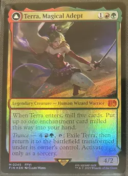 Terra, Magical Adept 245 Mythic Foil Final Fantasy MTG - Image 1