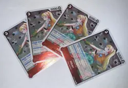Hibari EB03-008 (x4 Foil Playset) - Extra Booster: One Piece Heroines Edition NM - Image 1