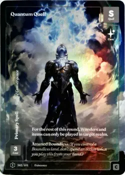Wonders of the First 2025- FORMLESS FOIL COMMON - QUANTUM QUELL 363/401 - Image 1