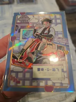 One Piece Collectible Trading Thick Card Stock Holo Foil Monkey D Luffy Supreme - Image 3