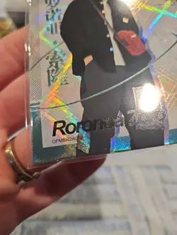 One Piece Collectible Thick Card Stock Foil Card Roronoa Zoro GR - Image 4