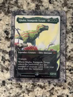 Ghalta, Stampede Tyrant (Borderless) The Lost Caverns of Ixalan Regular - Image 1