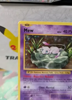 Mew 53/108 Holo ( French) - Pokemon Evolutions 2016 Card - LP - Image 3