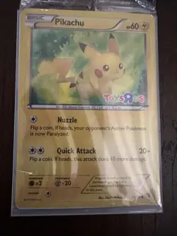 Pokemon Toys R Us SEALED Promo 3-Card Lot 2016 Pikachu Magikarp Meowth - Image 2