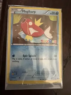 Pokemon Toys R Us SEALED Promo 3-Card Lot 2016 Pikachu Magikarp Meowth - Image 3
