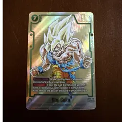 Bandai Dragon Ball Super Card Game Son Goku FB05-119 SCR Foil Battle 45000 - Image 1