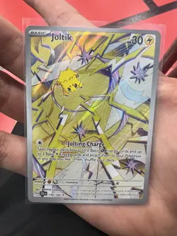 Joltik 150/142 Illustration Rare Pokemon TCG Card Stellar Crown - Image 1
