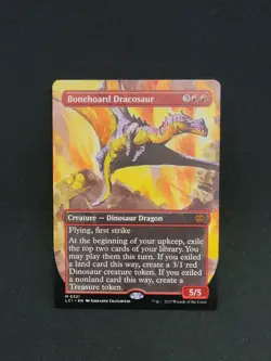Bonehoard Dracosaur (Borderless) The Lost Caverns of Ixalan Regular - Image 1