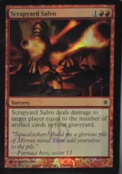 Scrapyard Salvo - New Phyrexia: #94, Magic: The Gathering - Foil Lp C255 - Image 1