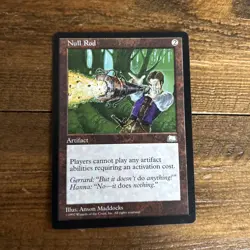 Null Rod Regular Artifact Wizards Anson Maddocks 1997 English - Image 1