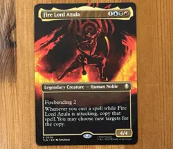Fire Lord Azula, R 0334, NM Borderless, MTG Avatar the Last Airbender, TLA - Image 1