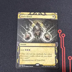 MTG Dark Ritual (Extended Art) - Strixhaven - NM #026/063 - Image 1