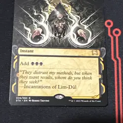 MTG Dark Ritual (Extended Art) - Strixhaven - NM #026/063 - Image 2