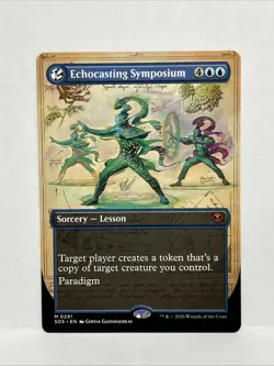 Echocasting Symposium (Borderless) Secrets of Strixhaven Regular🔥M0291 - Image 1