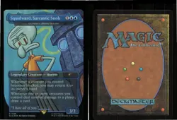 Squidward, Sarcastic Snob - Grazilaxx, Illithid Scholar 1928 SLD MTG NM - Image 3