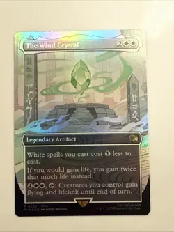 The Wind Crystal (Borderless) Final Fantasy Foil - Image 1