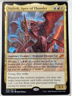 Vadrok Apex of Thunder - Ikoria Lair Behemoths - Magic the Gathering MTG Nice! - Image 1