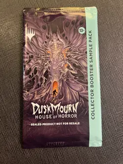 Duskmourn House of Horror Collector Booster Sample Pack MTG - Sealed / NEW - Image 1