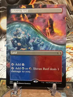 MTG | Shivan Reef (Borderless Alt Art) [DMU] - Non-Foil - Image 1