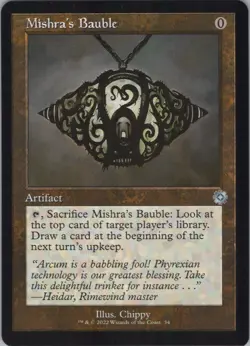 Mishra's Bauble NM (#2) #34 The Brothers' War: Retro Frame MTG - Image 1