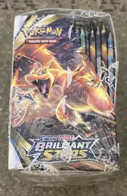 Pokemon TCG Sword & Shield-Brilliant Stars Booster Display Box (36 Packs) Sealed - Image 4