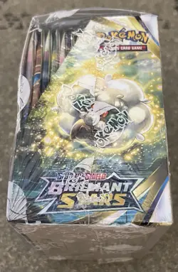 Pokemon TCG Sword & Shield-Brilliant Stars Booster Display Box (36 Packs) Sealed - Image 5