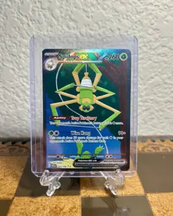 Pokemon TCG 2023 Spidops ex 243/198 Sv01: Scarlet & Violet Base Set Holo NM - Image 1